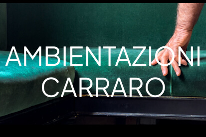 Homepage del sito Ambientazioni Carraro