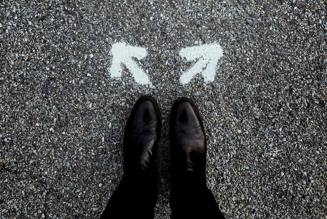 Persona davanti un dilemma; tema WordPress gratuito o a pagamento?