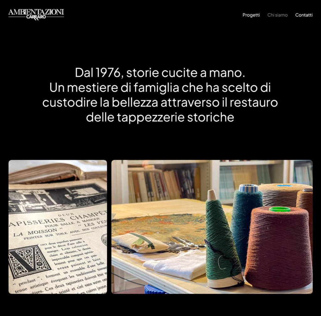 Arredamento Carraro - pagina chi siamo
