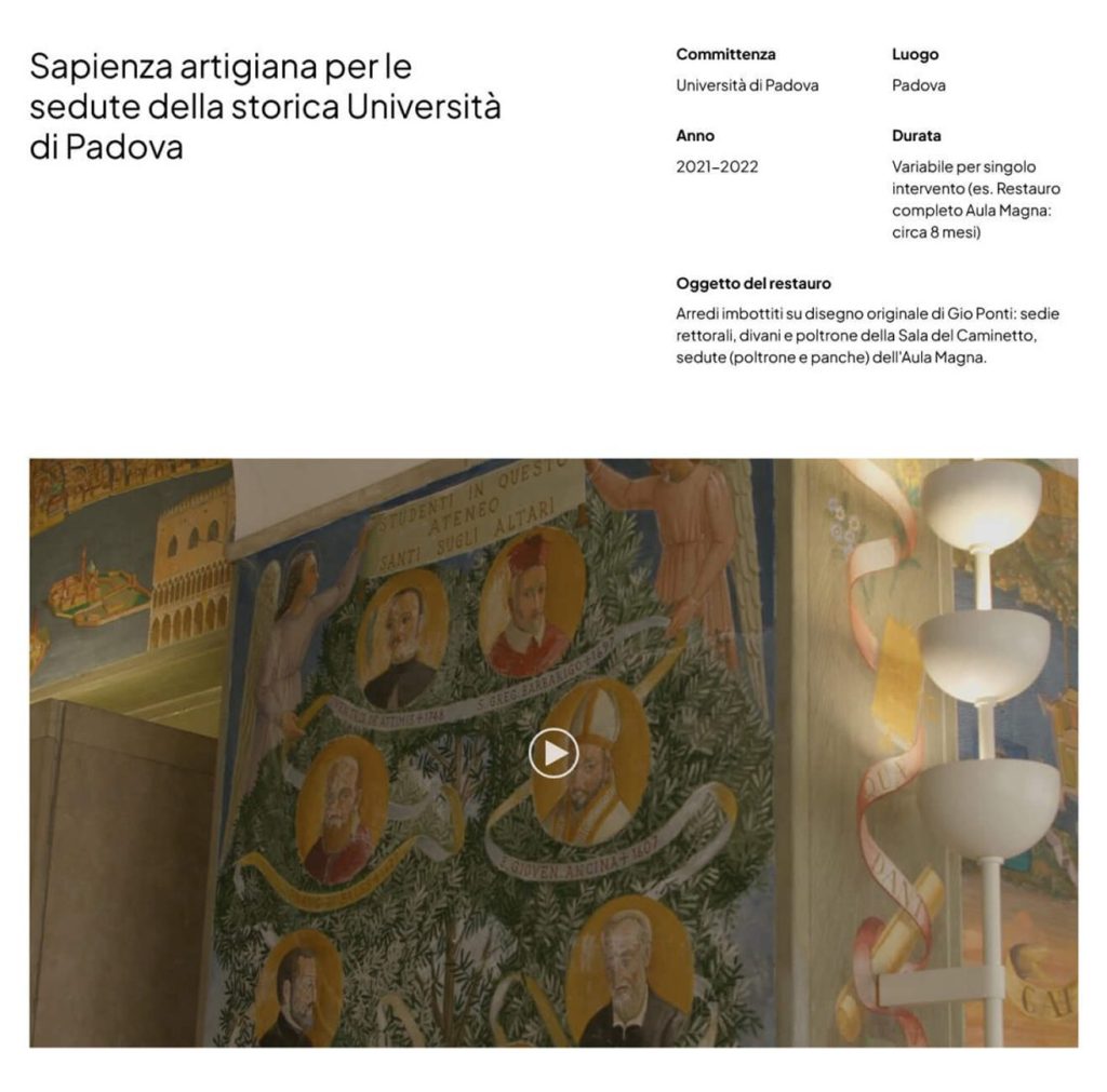 Arredamento Carraro - pagina portfolio