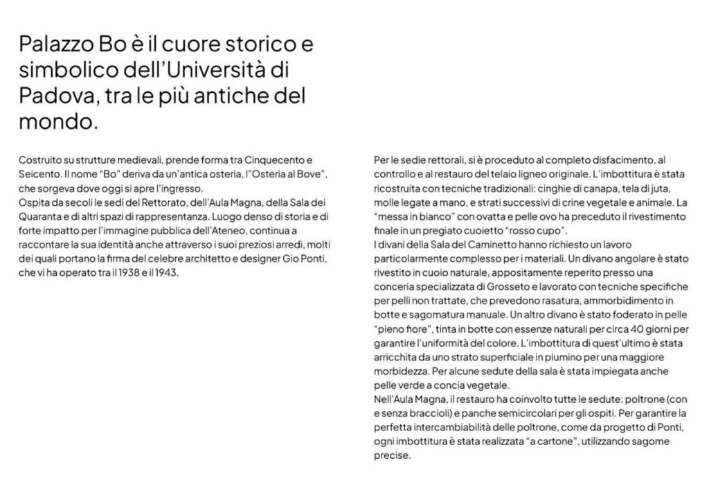 Arredamento Carraro - pagina portfolio