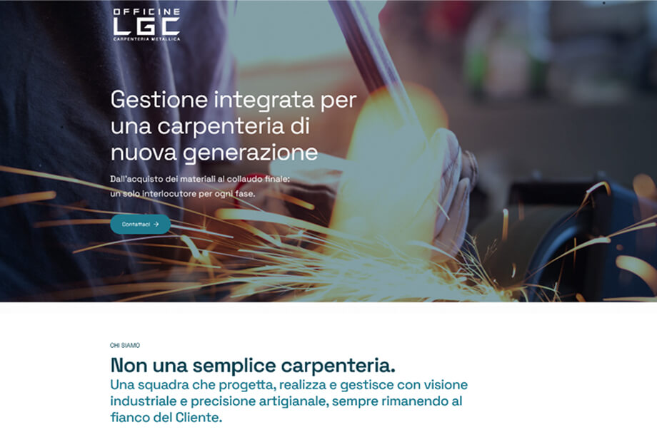 Homepage - Officine LGC